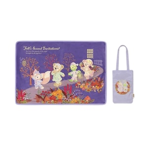Tokyo Disney Autumn Pajamas Series Duffy Family Portable Blanket (Paid Storage Bag)