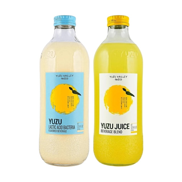 YXG Yuzu Lactic Acid Bacteria Flavored Beverage+Yuzu Juice Blend