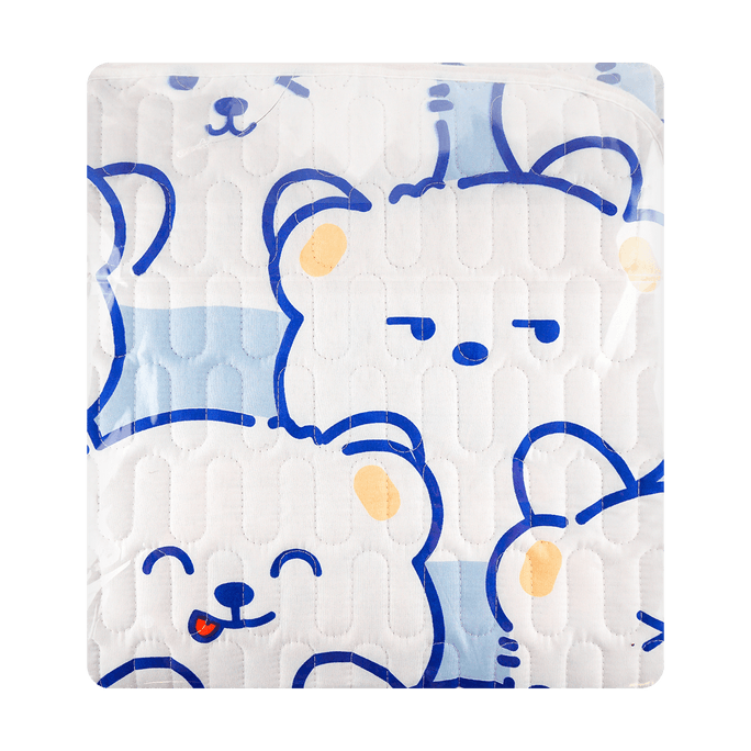 Washable Waterproof Mattress Protector Bed Pad for Incontinence Bear 70*100cm