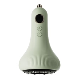 Electric Scraping Rechargeable Scraping Instrument Meridian Brush Massage Artifact Green 1 pc.