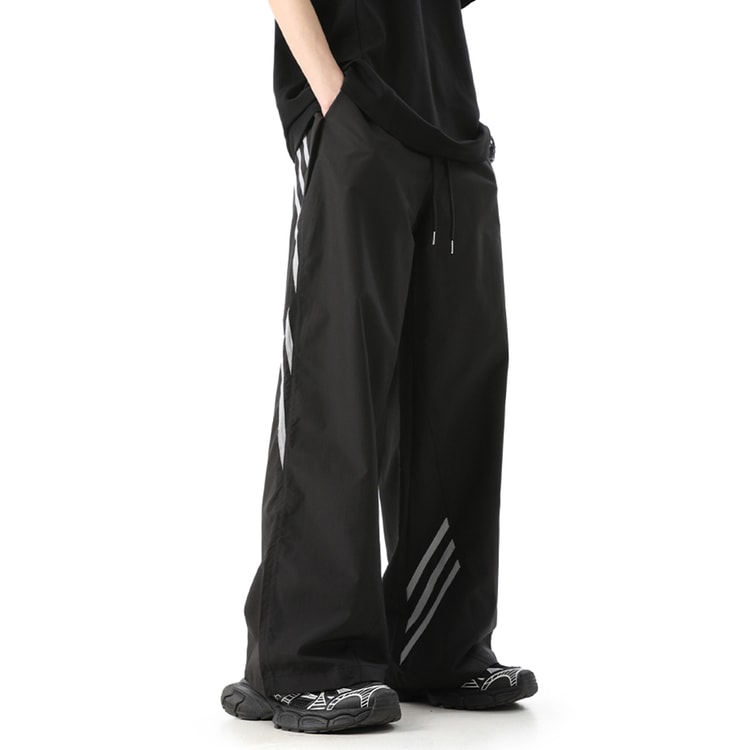 Black Straight Leg Louis Pants | Tuckernuck