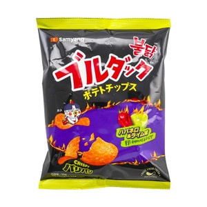 Buldak Potato Chips,Chili Lime Flavor, 1.94 oz