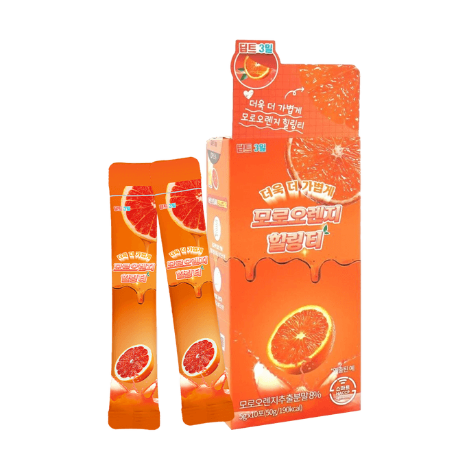 Moro Blood Orange Healing Tea 10 sticks