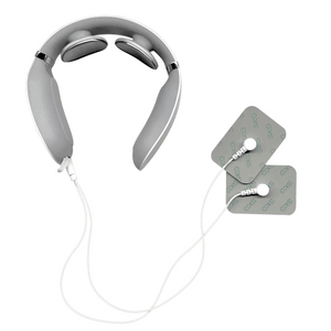 【中国直邮】 SKG 颈椎按摩器 4098蓝牙款2代 尊享款 送水凝电极片 智能温控 白色 1件