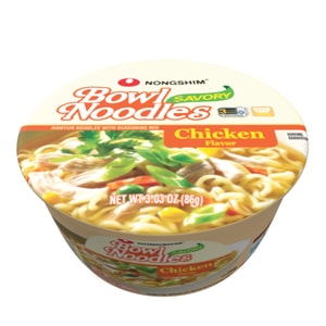 Bowl Noodle, Savory Chicken Flavor 6 Pack