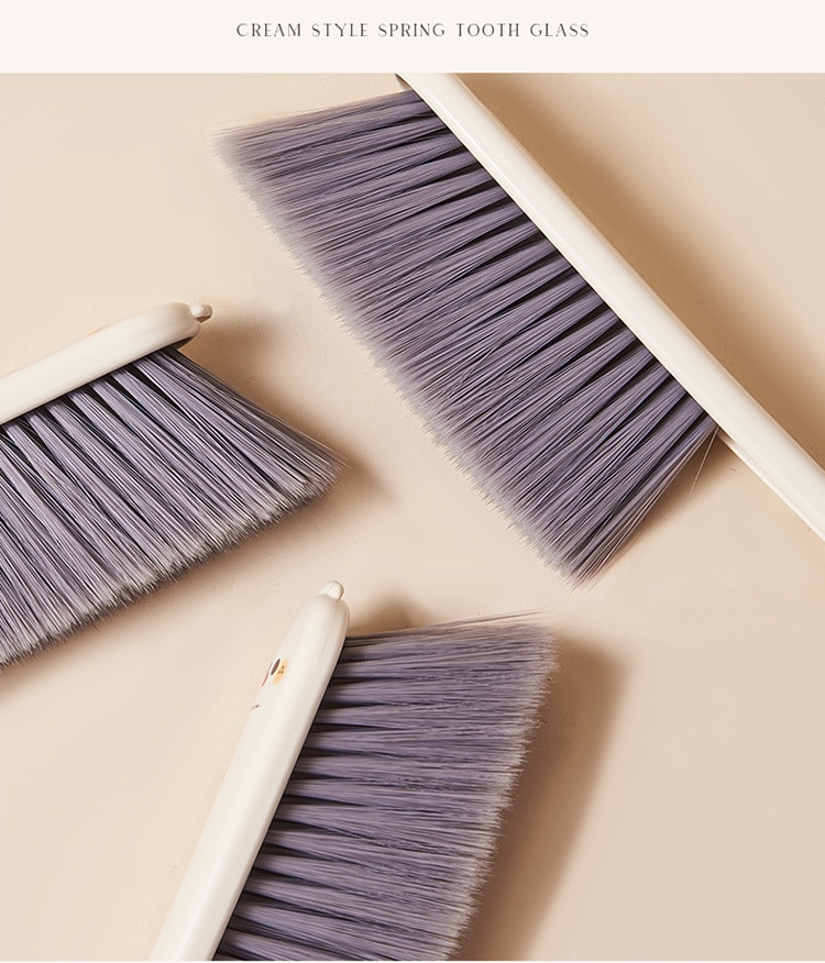 FaSoLa Life 加長除塵清潔刷 奶咖色/個 長柄軟毛防靜電刷 臥室床上地毯纈帚