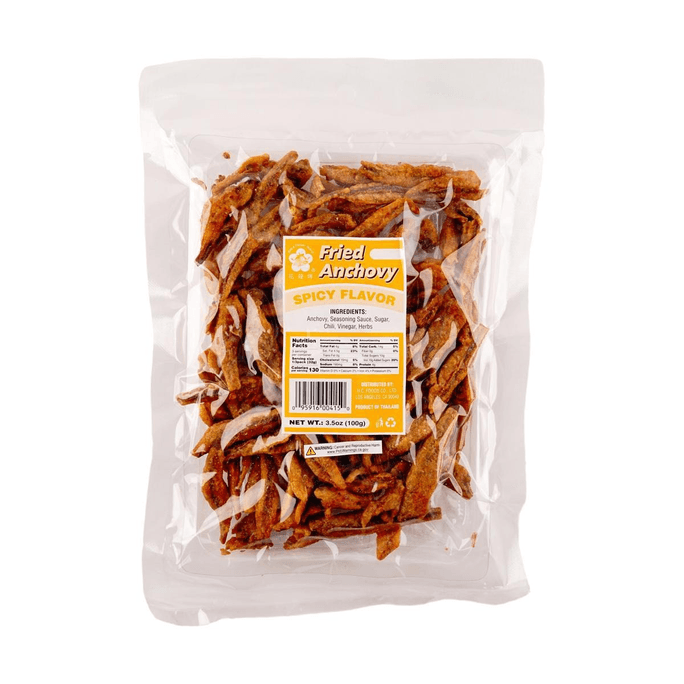 Fried Anchovy Spicy,3.5 oz