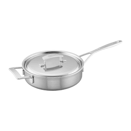  Industry 5-Ply 3-qt Stainless Steel Saute Pan with Handle Helper