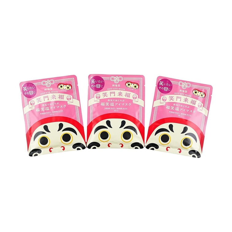 GPP Ofukudo Warm Eye Mask 3 sheets – Daruma 4