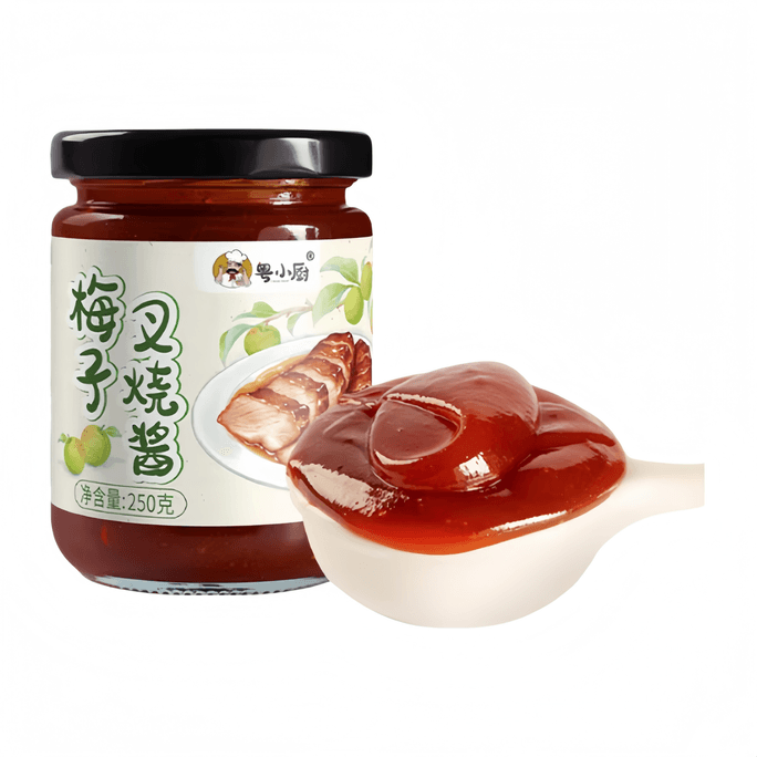 Yue Little Chef Plum Guangdong Honey Barbecue Sauce Marinade Seasoning 250g*1 Bottle