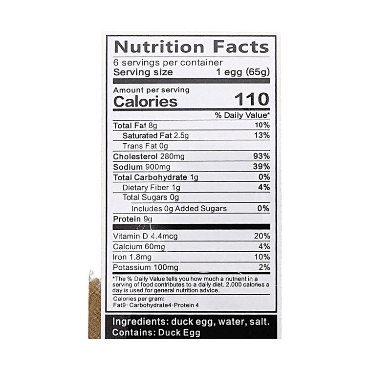 Cooked Salted Duck Eggs ,13.75 oz 4