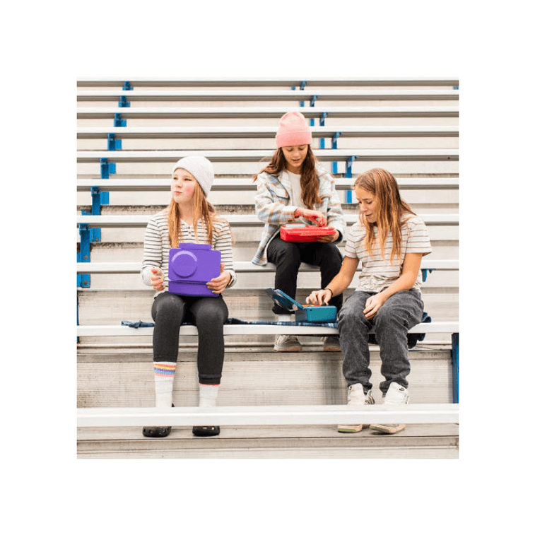 OmieBox ランチボックス（フォークとスプーンセット付き） - コズミックブルー（9歳以上） 11