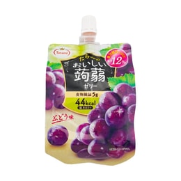 日本TARAMI 吸吸果凍 紫葡萄味 150g