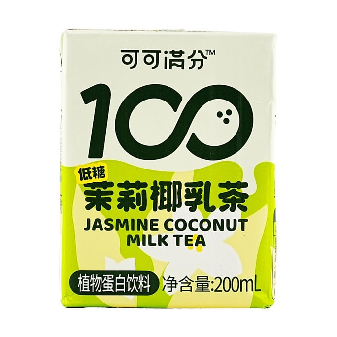 Jasmine Coconut Milk Tea,Low Sugar, 6.76 fl oz