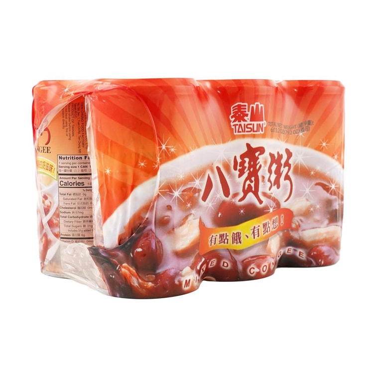 【バリューパック】ババオ粥 - 雑穀入りお粥、6缶*、13.22オンス 7
