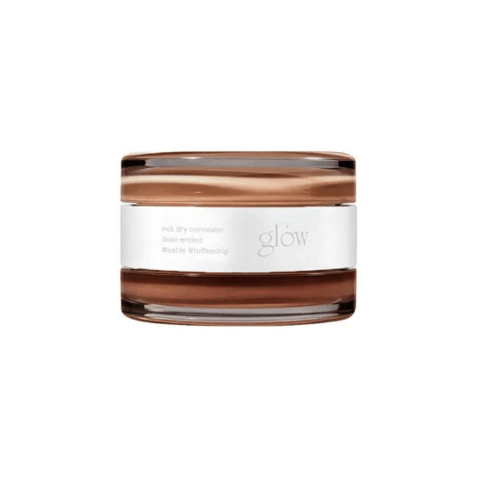 【韓國直郵】 韓國 glow 雙色遮瑕膏 10g 水潤細膩不卡粉自然膚色遮痘印黑 #Sable/Toffeedrip
