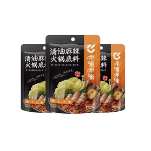 【中国直邮】 呷哺呷哺 清油麻辣火锅底料200g*1袋