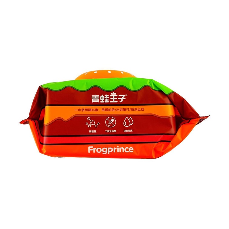 Frog Prince Baby Mealtime Wet Wipes 90p 4