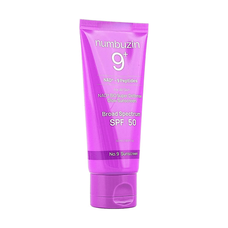 No.9 NAD+ BIO Super Defense Glow Sunscreen, SPF50+ PA++++, 1.69 fl oz【Dewy Glow Anti-Aging】 4