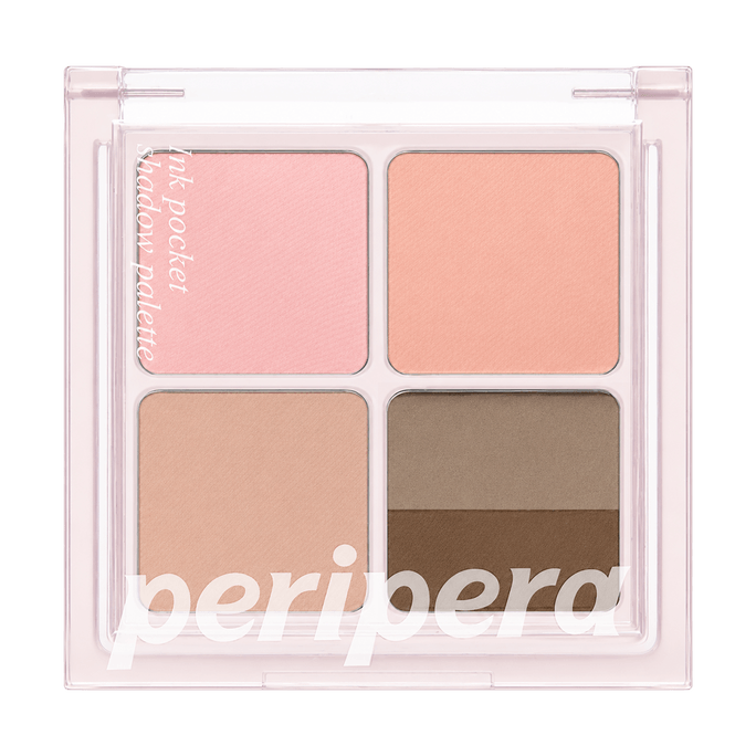 페리페라 잉크 포켓 섀도우 팔레트 #11 코랄 체리 블로섬 필터 0.23oz【소프트 코랄 핑크 내추럴 데일리 팔레트】