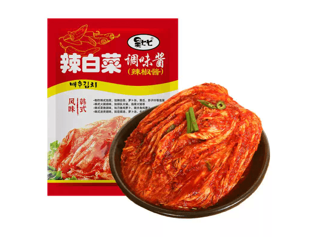 中国直送】昊七七 白菜キムチ専用調味料 韓国キムチ漬けの素 400g*1袋