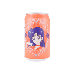 Sailor Moon Sparkling Water - Strawberry Flavor, 11.15fl oz