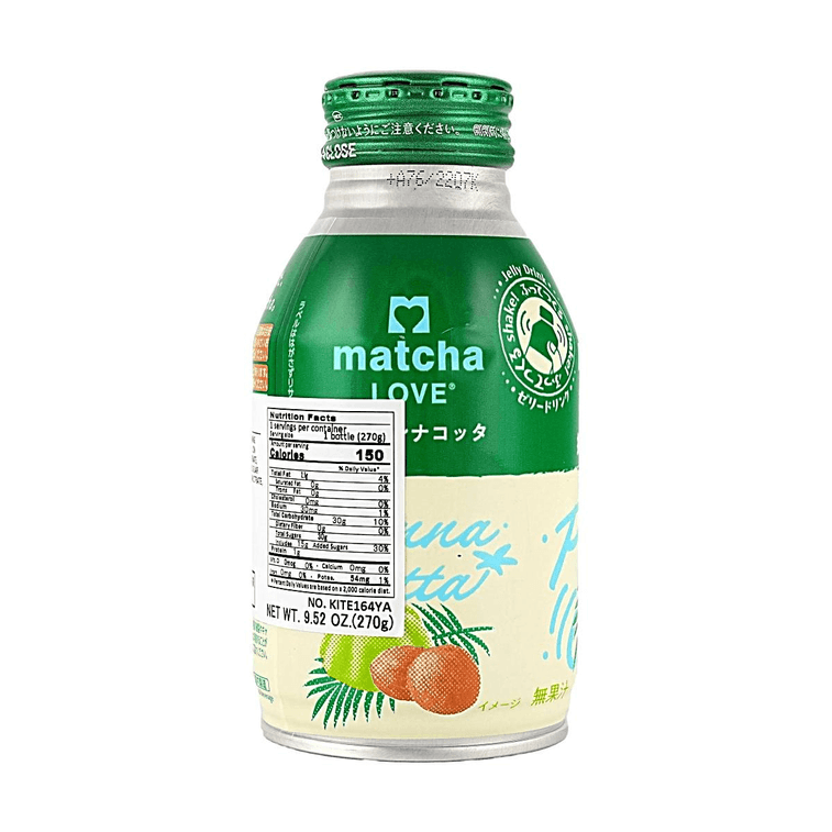 Matcha Love Matcha Panna Cotta Jelly Drink, Coconut Milk Flavor, 9.52 oz【振って楽しむ】 3
