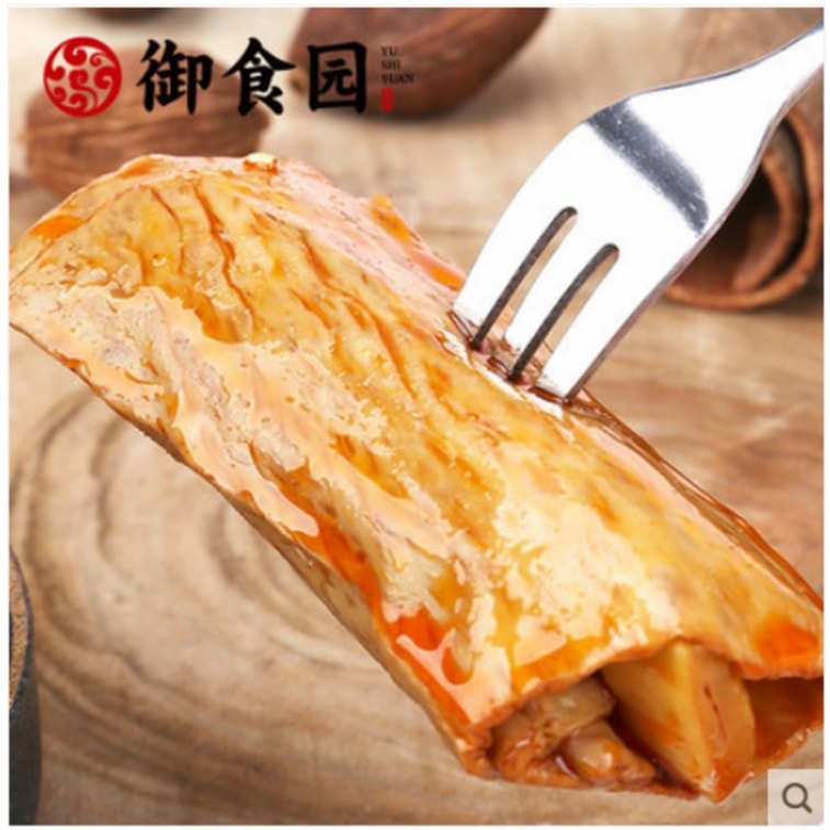 Bamboo Shoot Tip Vegetarian Meat Roll, Five-Spice Flavor, Ready-to-Eat Hand-Torn Bamboo Shoot Tip Vegetarian Meat Roll 120g, Casual Popular Snack, Spicy Strips 4