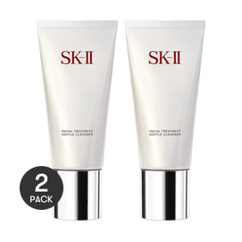 日本SK-II SK2 舒透洁面霜氨基酸深层洁净洁面乳 清洁控油洗面奶 120g*2 温和版【超值装】
