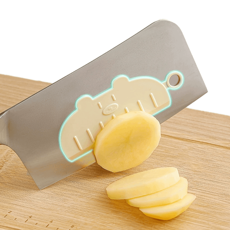 Roca プレミアムノンスティック野菜カッター [キッチン必需品] 健康的な素材、強力なマグネットアタッチメント、安定感があり落ちません #CreamyWhite 6