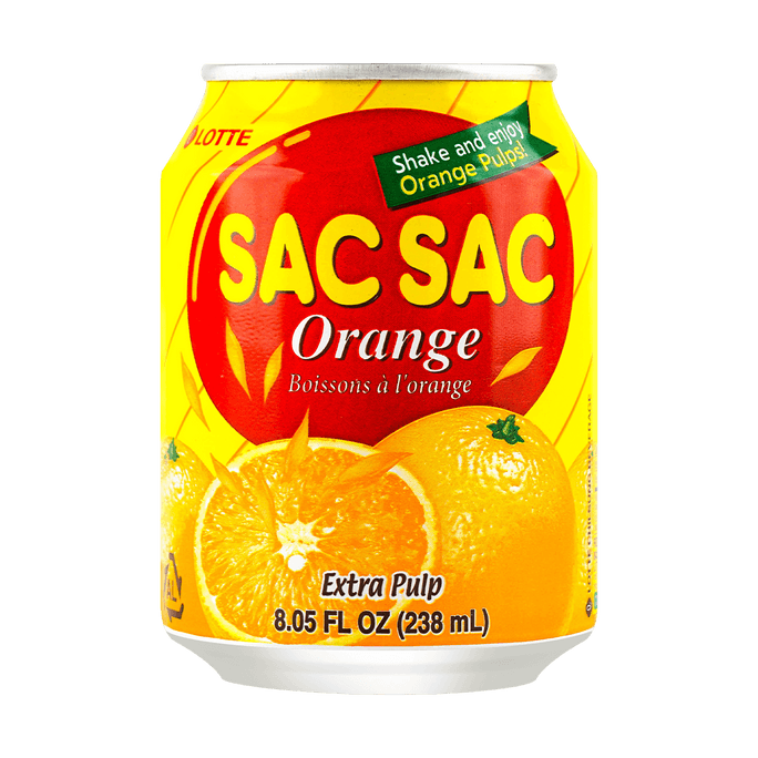 Sac Sac Orange Juice 238ml