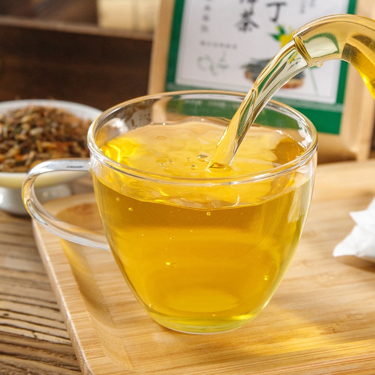 【Expédition directe du Canada】 Sifan Da Qing Qian Liu Ku Ding San Jiang Tea 100g (5g × 20 sachets) Pour ceux qui consomment des repas riches en graisses, des aliments sucrés et qui ont des repas fréquents. À infuser après les repas, thé rafraîchissant et doux, thé en sachet pour le soin quotidien des personnes âgées à la maison. 9