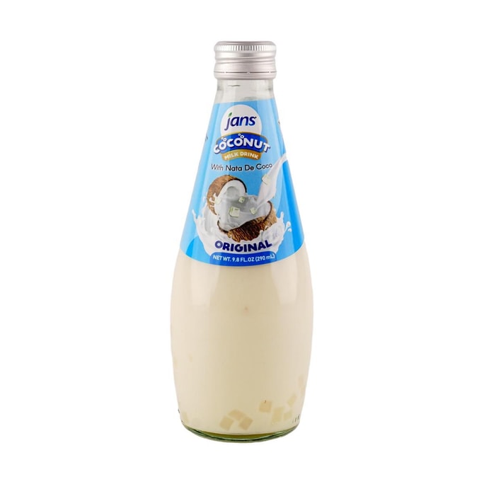 Coconut Milk Drink with Nata De Coco Origina,9.8 fl oz