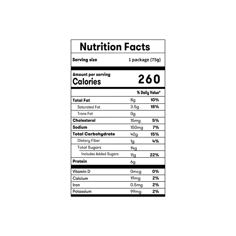 天然酵母パンキャラメル味冷凍75g 7