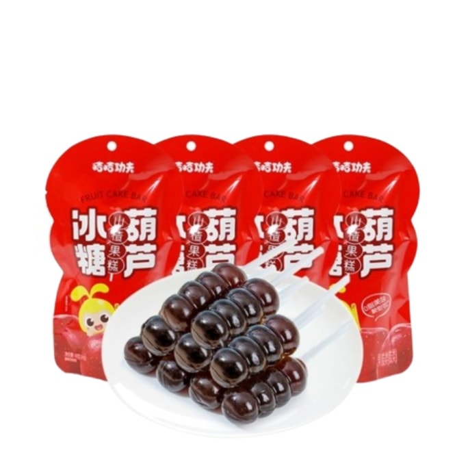 【中國直郵】 咭咭豆 山楂果糕寶寶兒童零食0添加蔗糖 -48g/袋