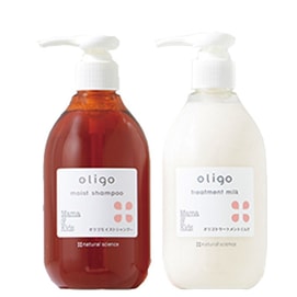 【日本直邮】MAMA&KIDS无添加 孕妇孕期哺乳期  mama&kids (mamakids)  黑糖无硅洗发水300ml+护发素300ml