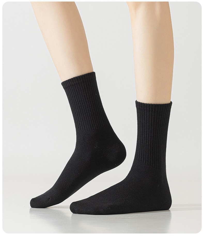 Chaussettes jetables à usage unique Shangguan, chaussettes à usage unique, indispensables en voyage, anti-odeur, absorbant la transpiration, respirant, blanc, mi-mollet, lot de 5 paires [Hygiénique, bénédiction pour paresseux, ne fait pas transpirer les pieds en été, pour voyages d'affaires, tourisme, activités de plein air, camping, activités de groupe]