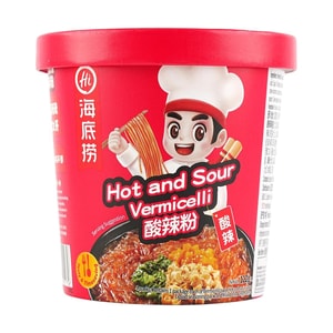 Hot and Sour Vermicelli, 4.3 oz【Instant Glass Noodles】