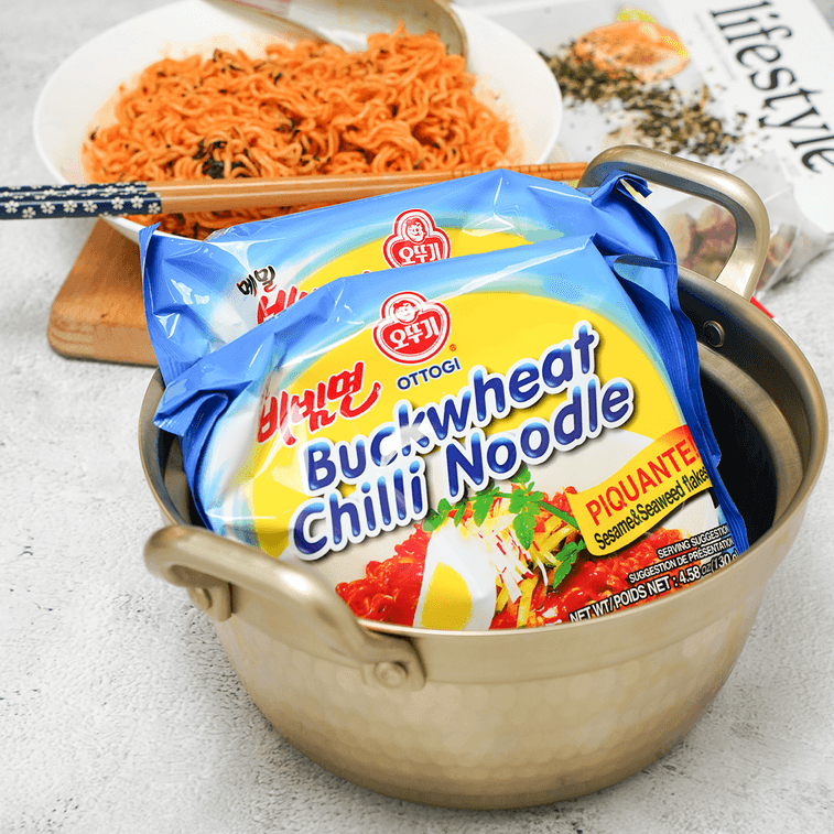 Buckwheat Chilli Noodles - Soba Noodles with Sesame & Seaweed, 5 Pack* 4.58 oz 7