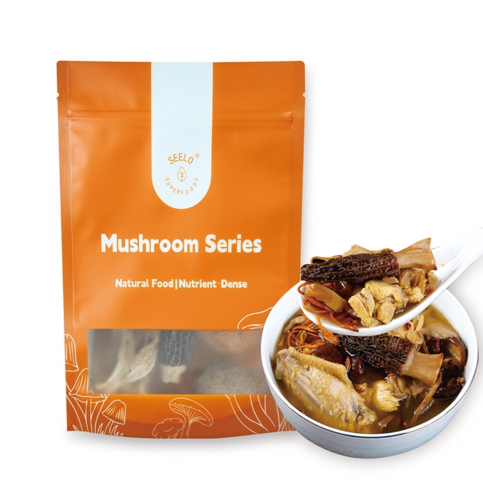 Assorted Mushroom And Morels Soup pack 50g Select Mountain Soup Ingredients Stewed Chicken Soup Nourishing