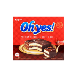 OH! YES Choco Cake 12pieces 336g