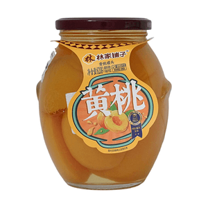 林家铺子 糖水黄桃 820g【大块果肉】【清甜爽口】