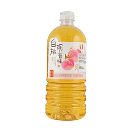 Sugar-Free Fruit Tea, White Peach Tieguanyin Flavor, 30.43 fl oz【 0 Sugar 0 Calories 0 Fat】