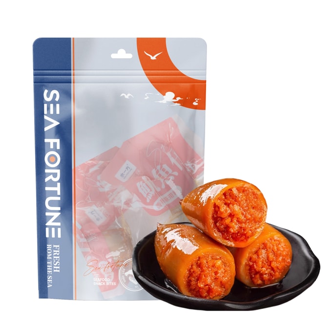 【香辣过瘾】水一方 香辣带籽鱿鱼仔 即食鱿鱼仔海味零食【香辣味】90g