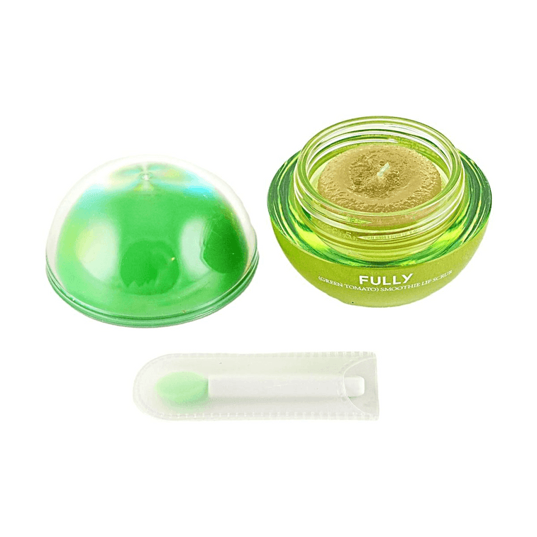 韓國FULLY 綠番茄果漾唇部磨砂膏 12g【溫和去死皮 保濕嫩唇 淡化唇紋 唇部護理】 19