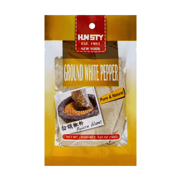 hunsty 白胡椒粉100g