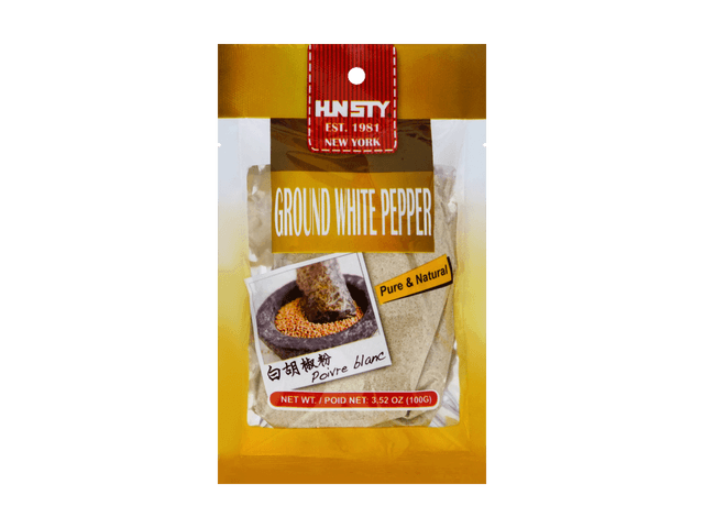 HUNSTY Ground White Pepper 100g 
