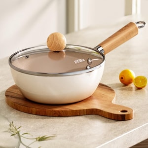 ASD爱仕达 钛陶瓷平底炒锅 健康不粘 少油烟易清洁 28cm