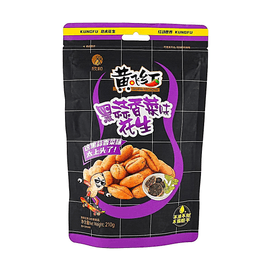 黄飞红 黑蒜香菜味花生 210g