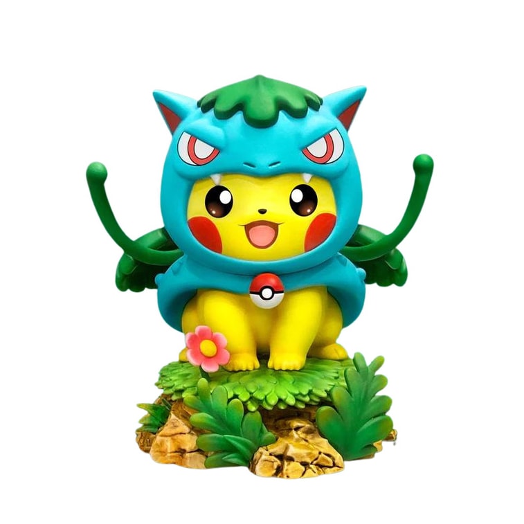 Pre-order Egg & Cheese Studio - Bulbasaur Cosplay Pikachu Statue 1 ...